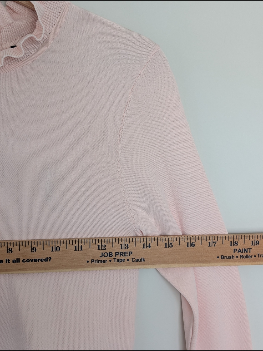 Ted Baker Zadi Knitted Frill Full Skirt Dress Size 2/US 6 Khaki Pink Green NWT - Picture 13 of 15